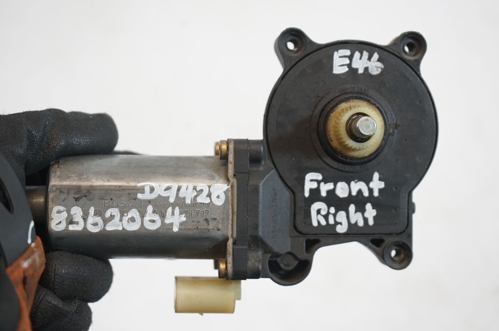 Front door window regulator motor (8)