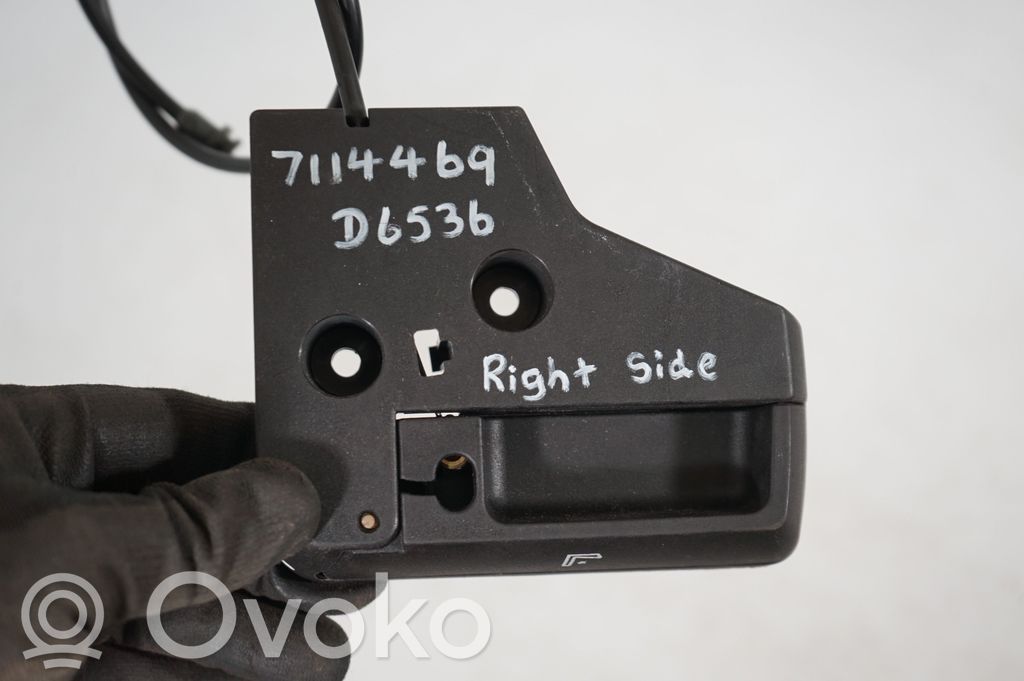 Seat back rest control lever/handle (7)