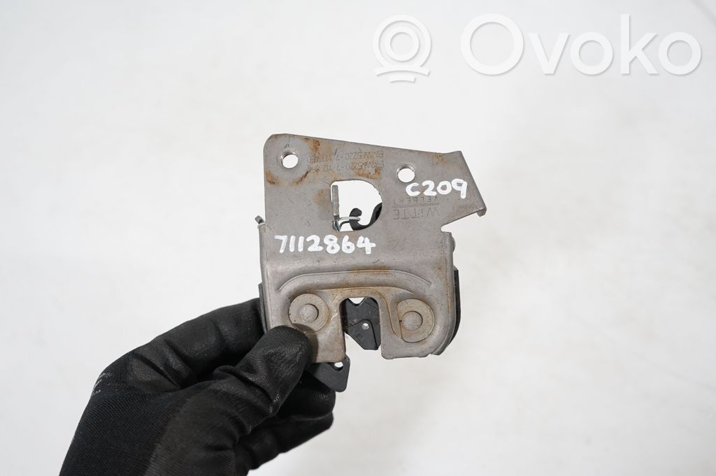 Seat back rest lock catch (7)