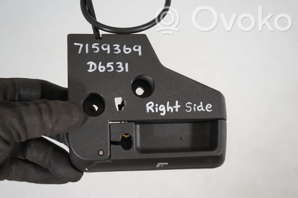 Seat back rest control lever/handle (7)