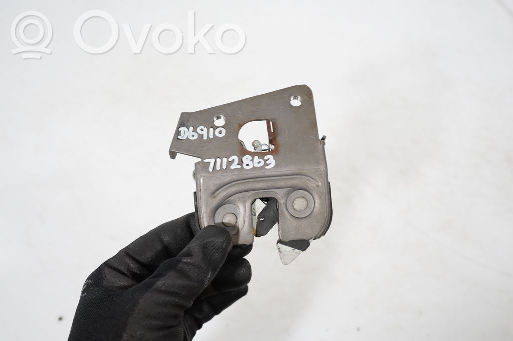 Seat back rest lock catch (7)