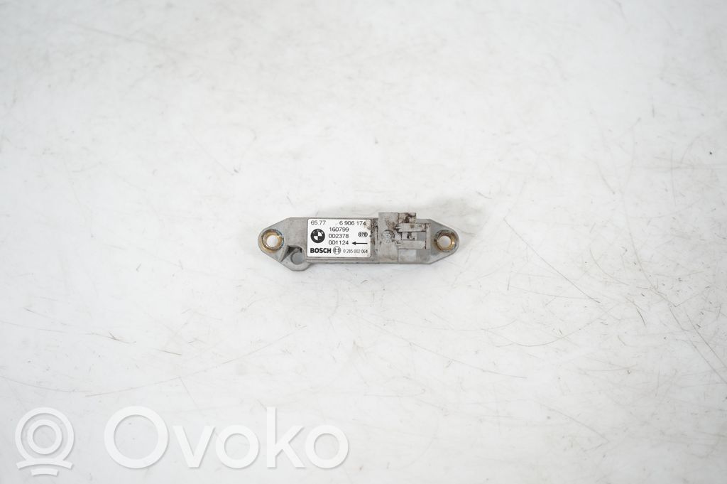 Airbag deployment crash/impact sensor