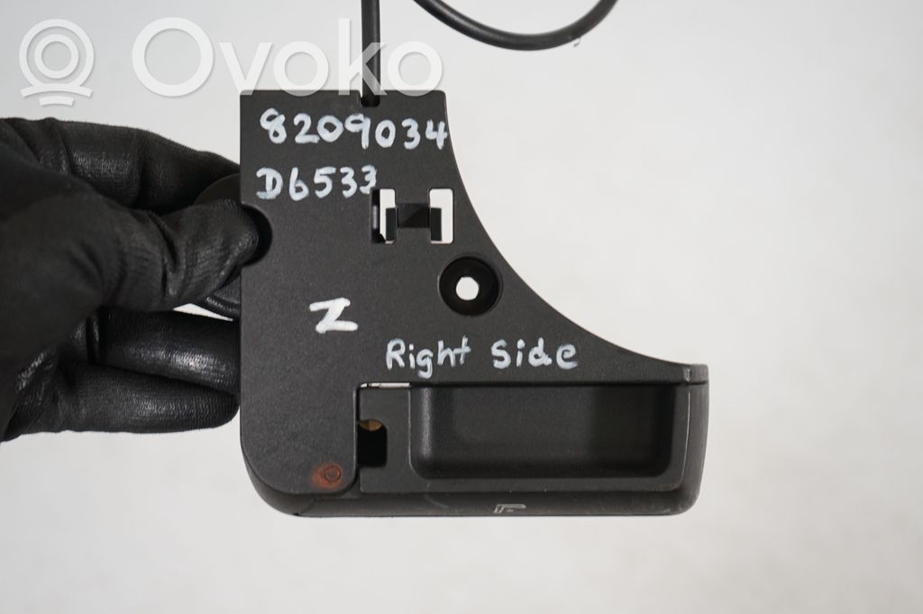 Seat back rest control lever/handle (7)