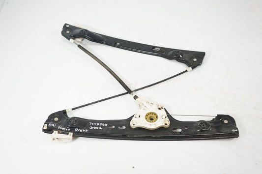 Front door window regulator with motor