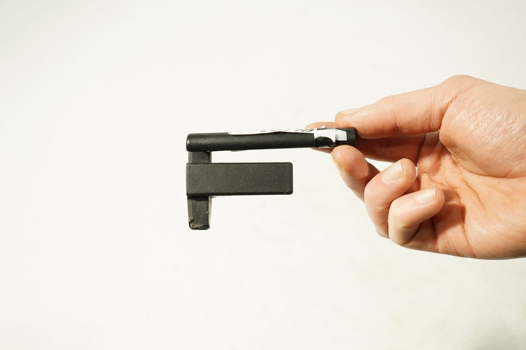 Front passenger seat rail trim (7)