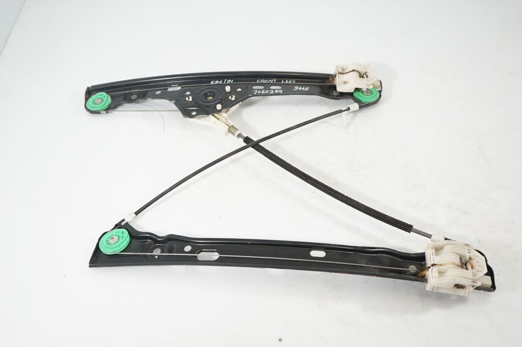 Front door window regulator with motor