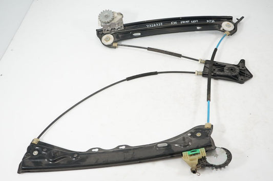 Front door window regulator with motor