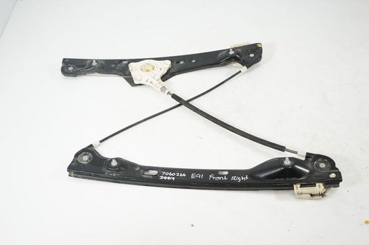 Front door window regulator with motor