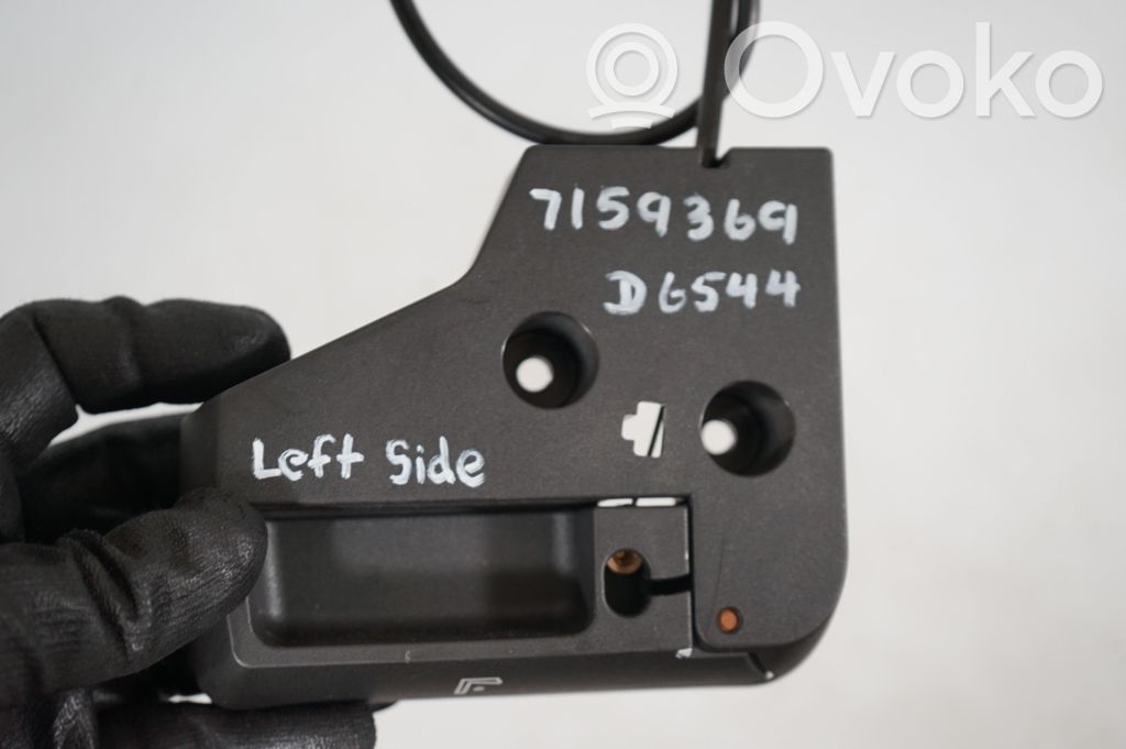 Seat back rest control lever/handle (7)