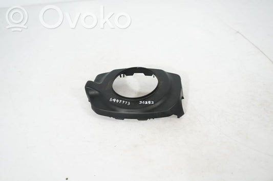 Steering wheel column trim