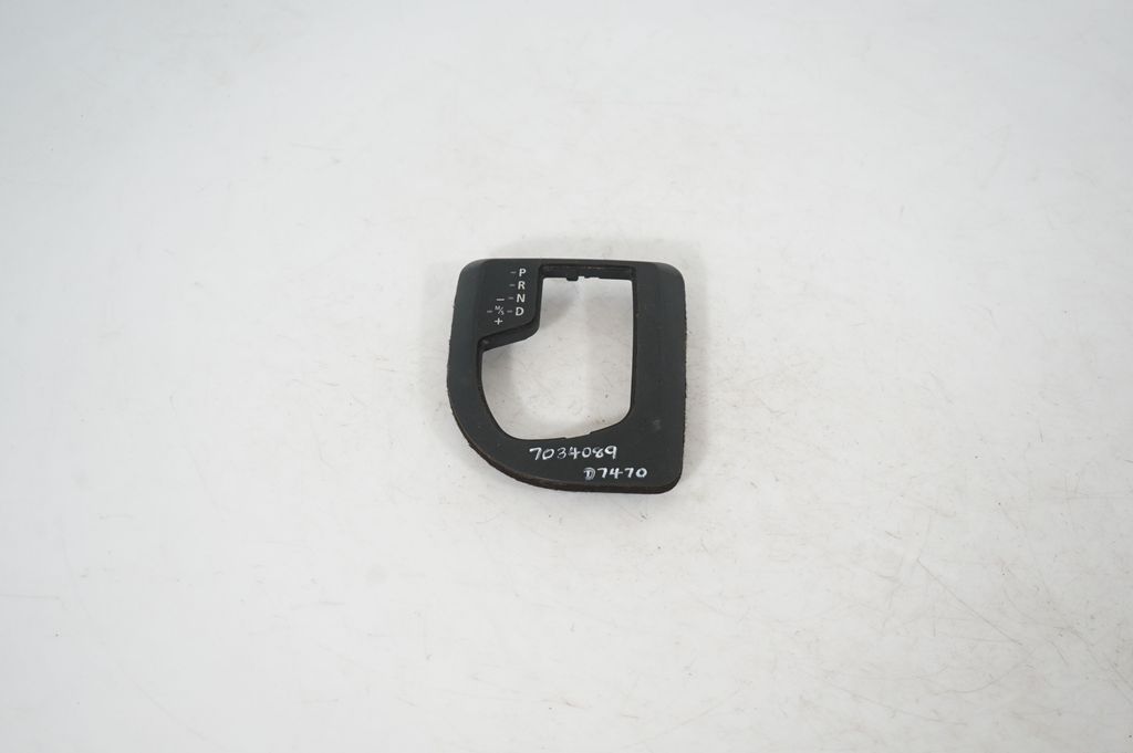 Gear shifter surround trim plastic