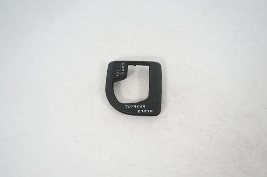 Gear shifter surround trim plastic