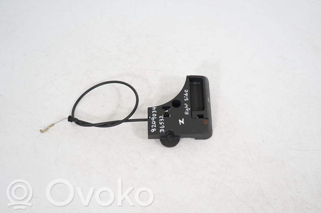 Seat back rest control lever/handle (4)