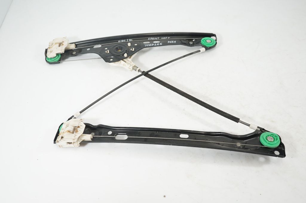 Front door window regulator with motor