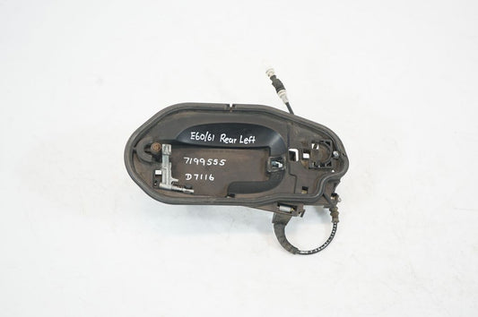 Rear door exterior handle