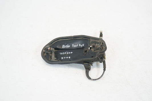 Rear door exterior handle