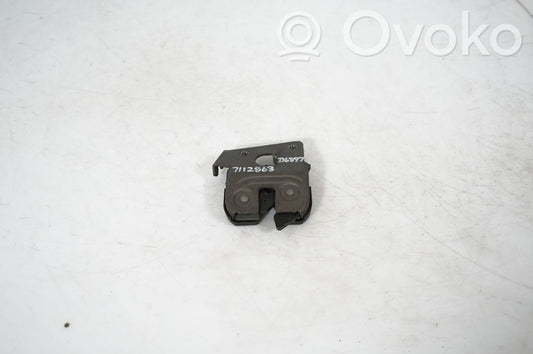 Seat back rest lock catch