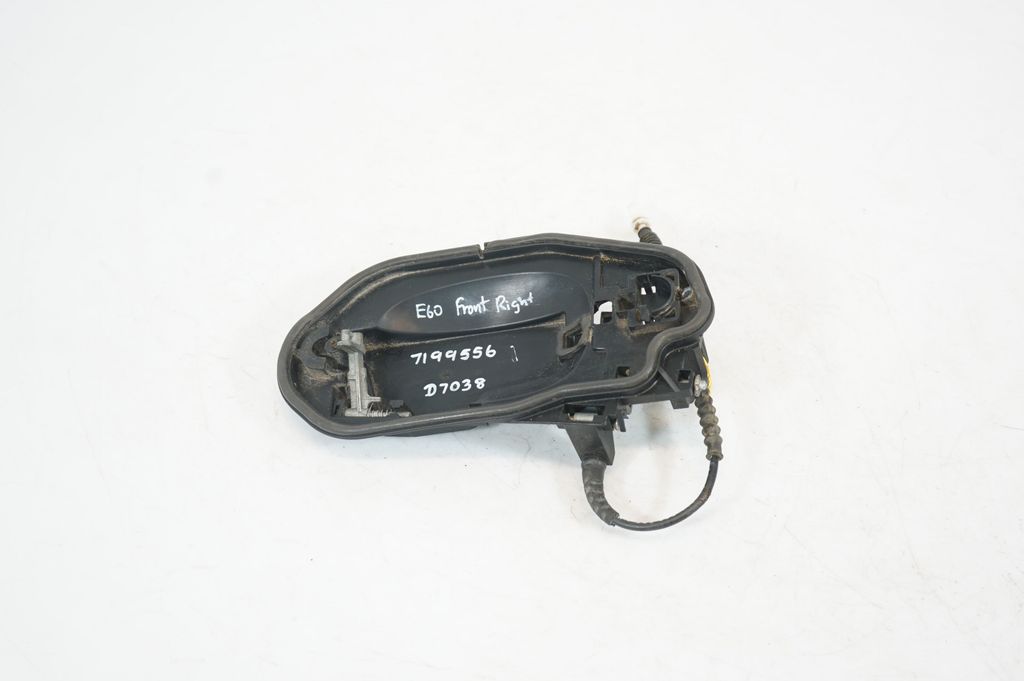 Front door exterior handle