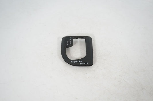 Gear shifter surround trim plastic