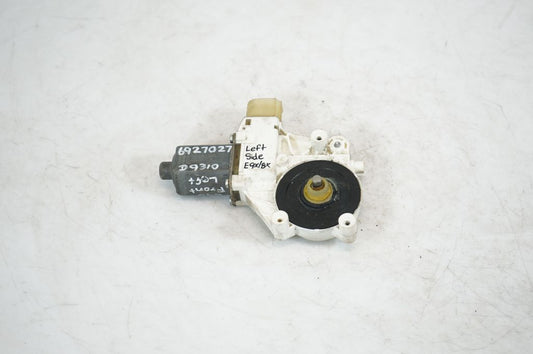 Front door window regulator with motor