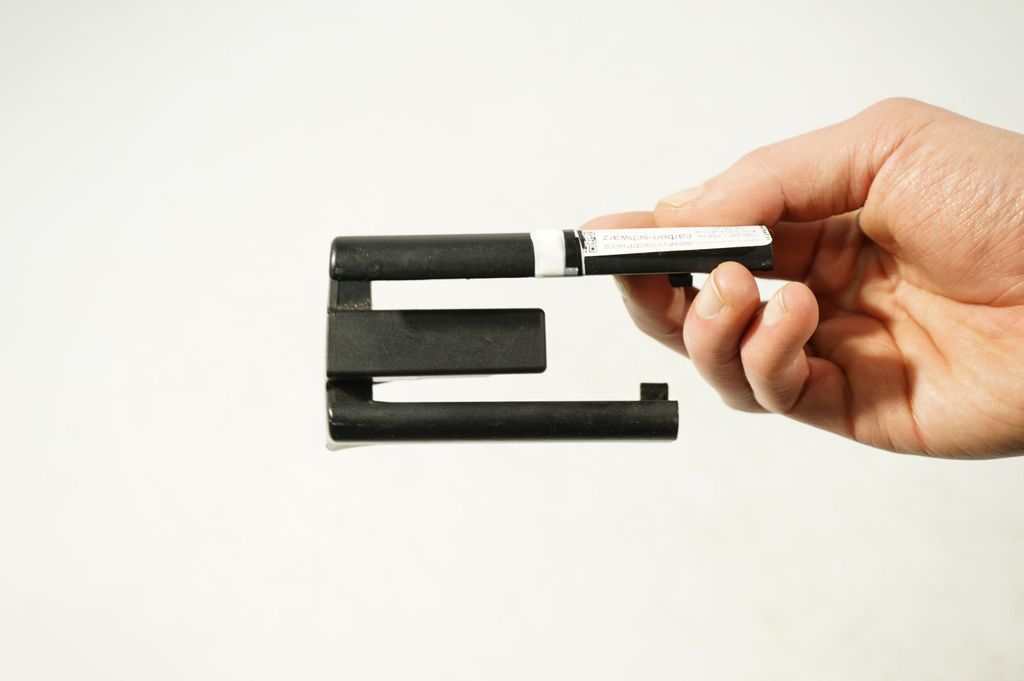 Front passenger seat rail trim (6)