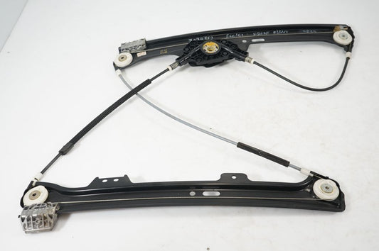 Front door window regulator with motor