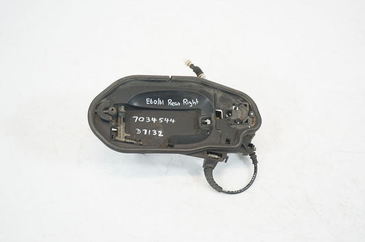 Rear door exterior handle