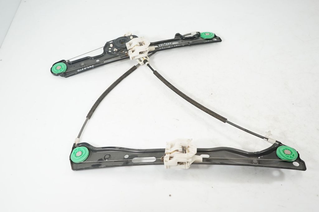 Front door window regulator with motor