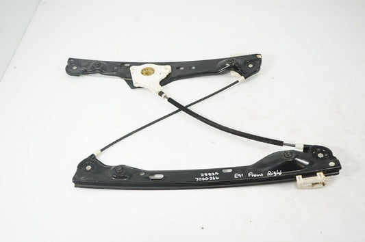 Front door window regulator with motor