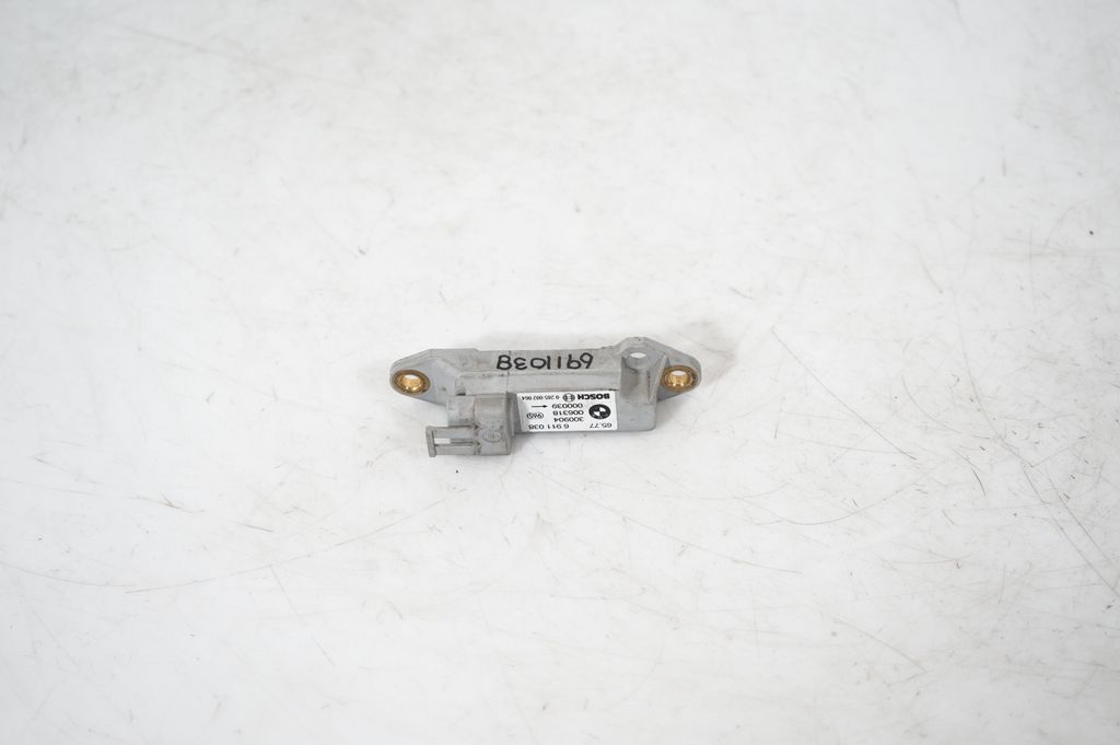 Airbag deployment crash/impact sensor