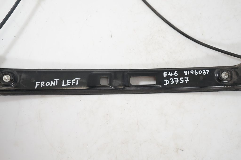 Front door window regulator with motor (9)