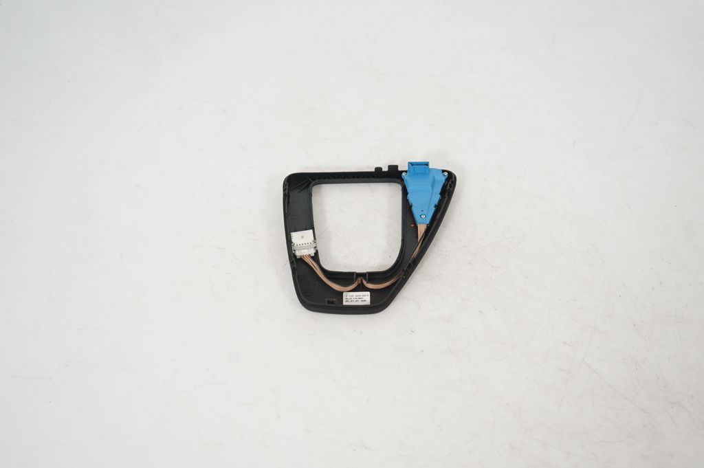 Gear lever shifter trim leather/knob (5)