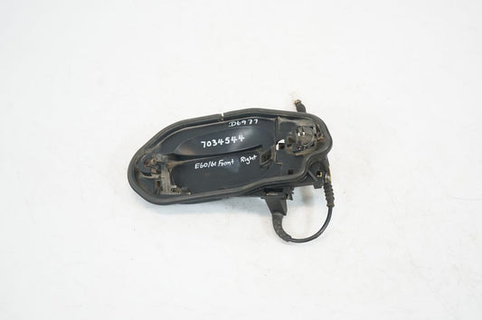 Rear door exterior handle