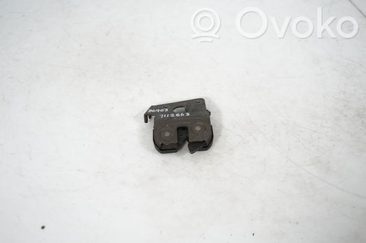 Seat back rest lock catch