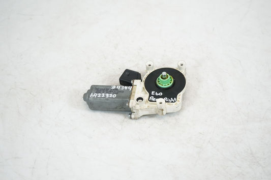 Rear door window regulator with motor