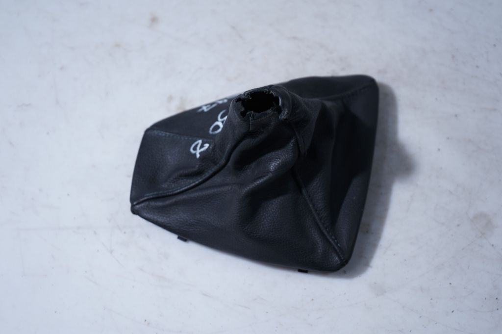 Gear lever shifter trim leather/knob (3)