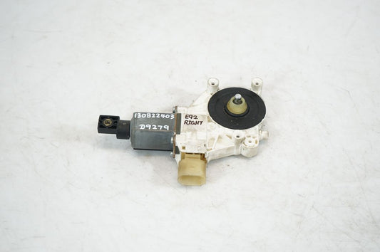 Front door window regulator with motor