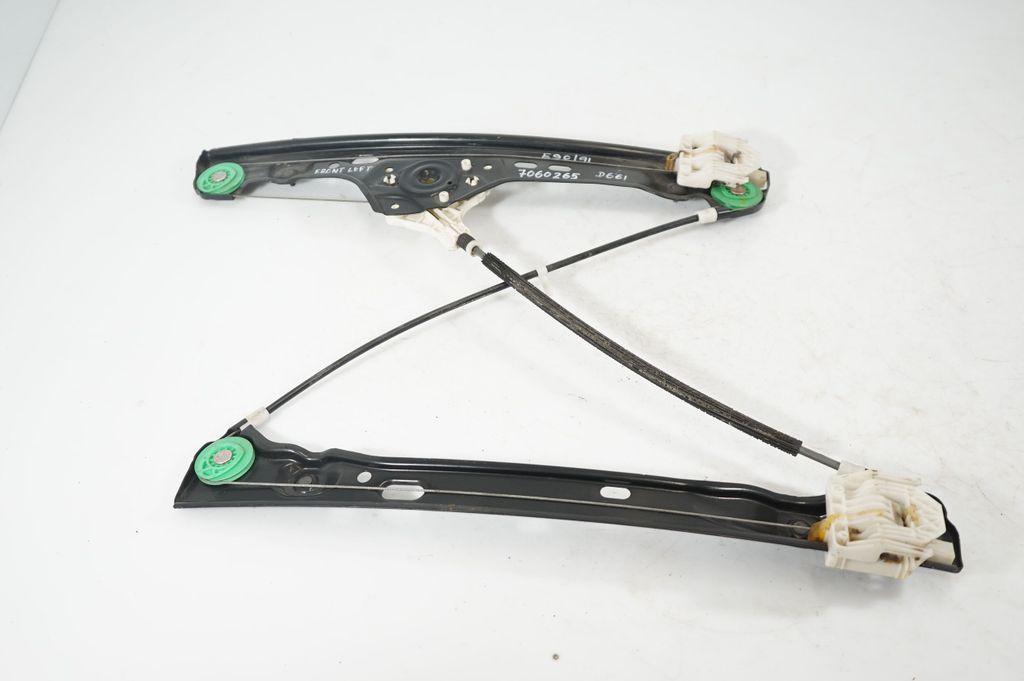 Front door window regulator with motor