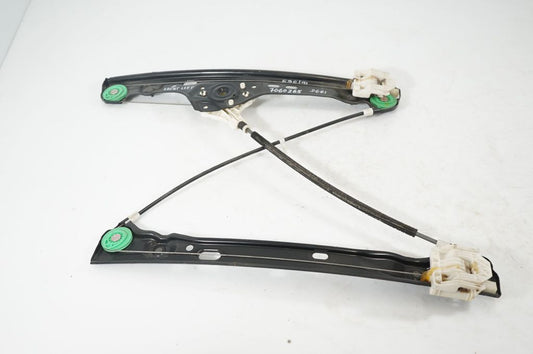 Front door window regulator with motor