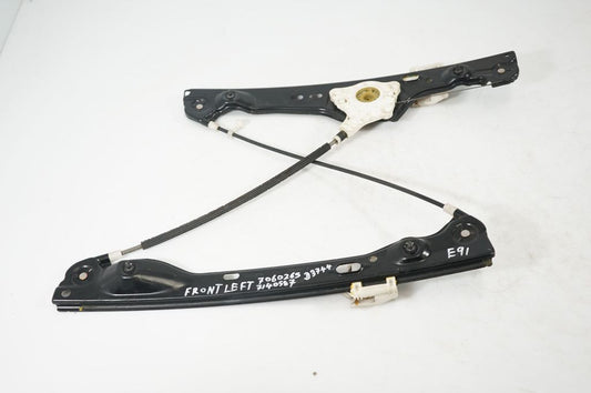 Front door window regulator with motor