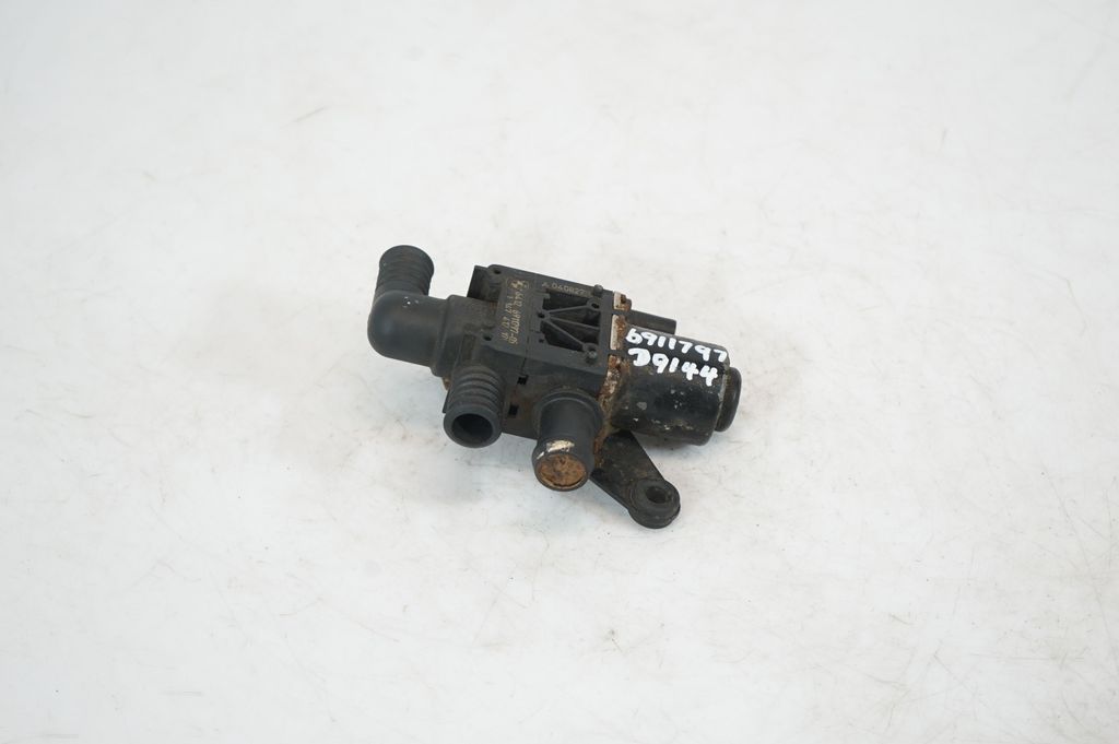 Coolant heater control valve