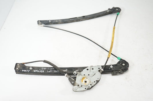 Front door window regulator with motor