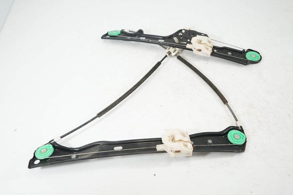 Front door window regulator with motor