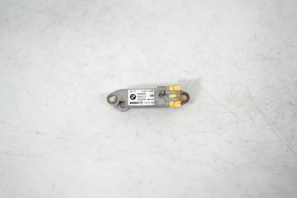 Airbag deployment crash/impact sensor