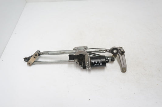 Front wiper linkage and motor