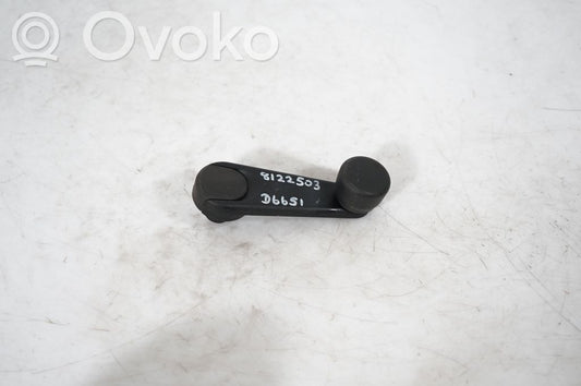 Rear door window winding handle