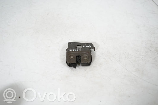 Seat back rest lock catch