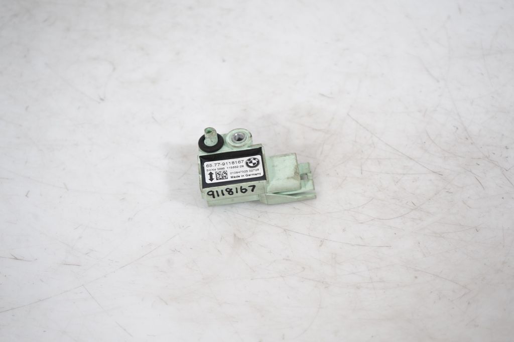 Airbag deployment crash/impact sensor