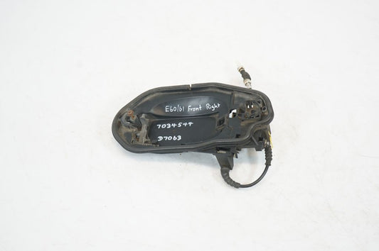 Rear door exterior handle