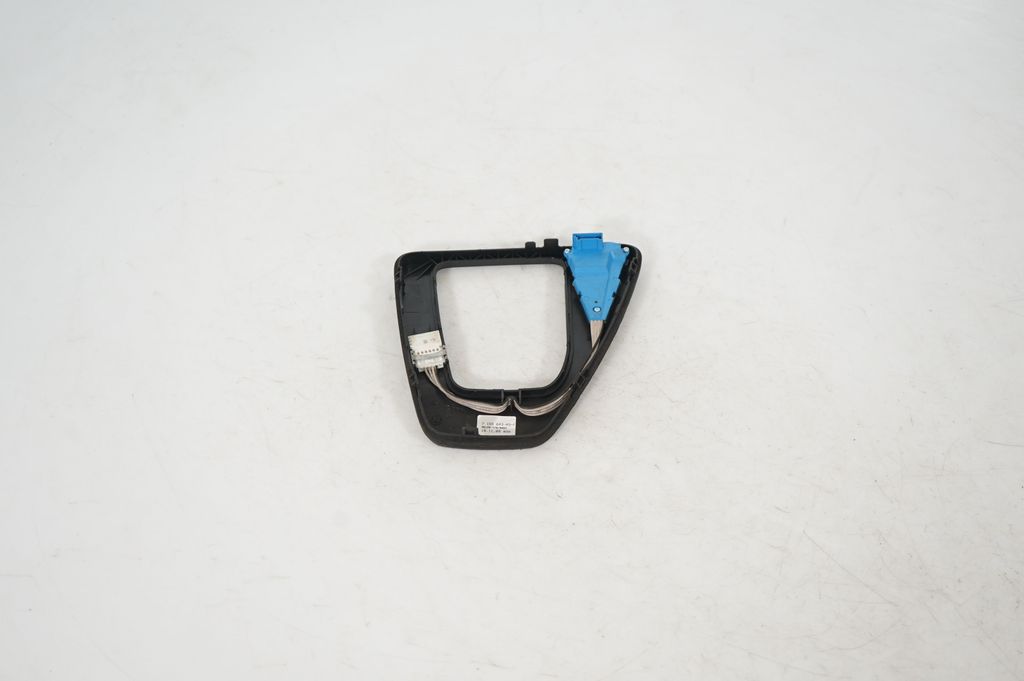 Gear lever shifter trim leather/knob (5)